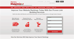 Desktop Screenshot of directorymaximizer.com